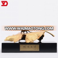 Hot sale artistic decoration bronze craft cicada sculpture