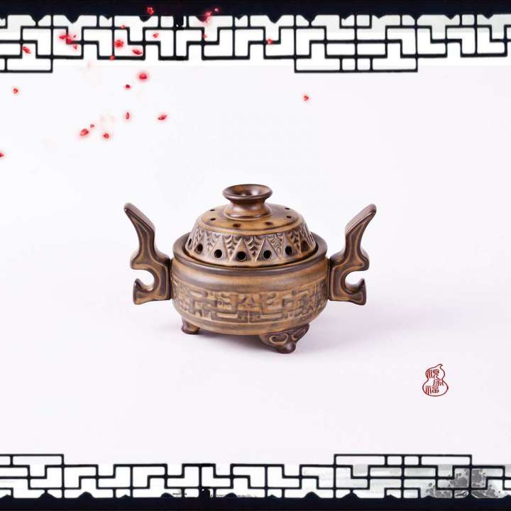 Incense Burner Lotus Aroma Furnace Creative Gifts Decorative Crafts Incense Burner Incense Furnace Sandalwood Furnace